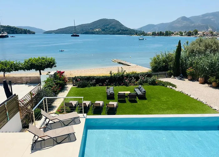 The Villa, Perigiali - Luxury Beachfront ヴィラ *