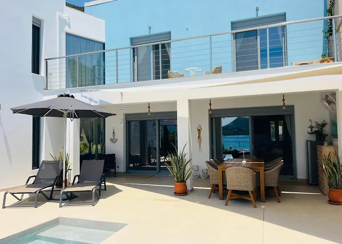 The Villa, Perigiali - Luxury Beachfront ヴィラ