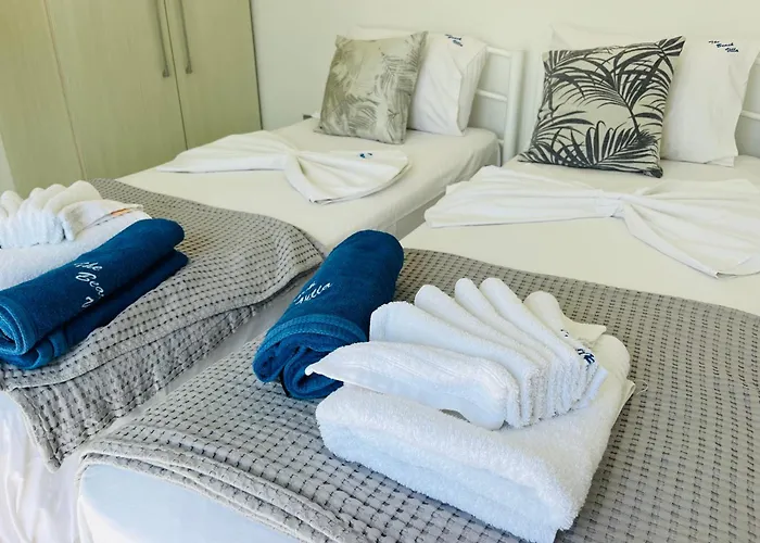 ヴィラ The Villa, Perigiali - Luxury Beachfront