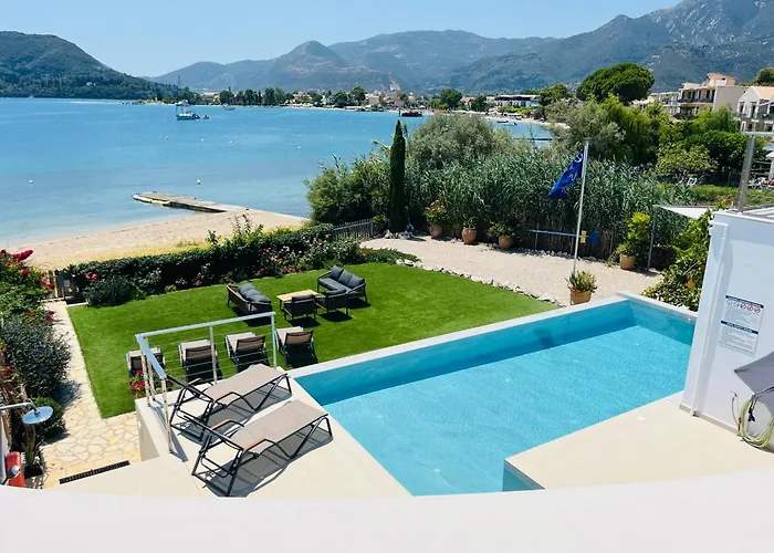 ヴィラ The Villa, Perigiali - Luxury Beachfront