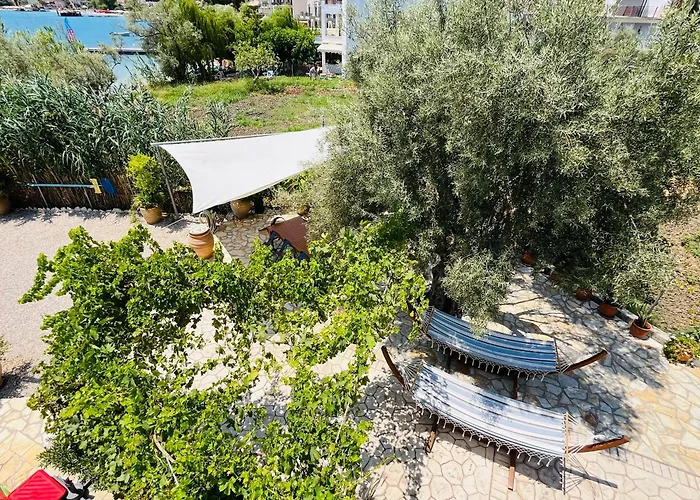 ヴィラ The Villa, Perigiali - Luxury Beachfront ニドリ