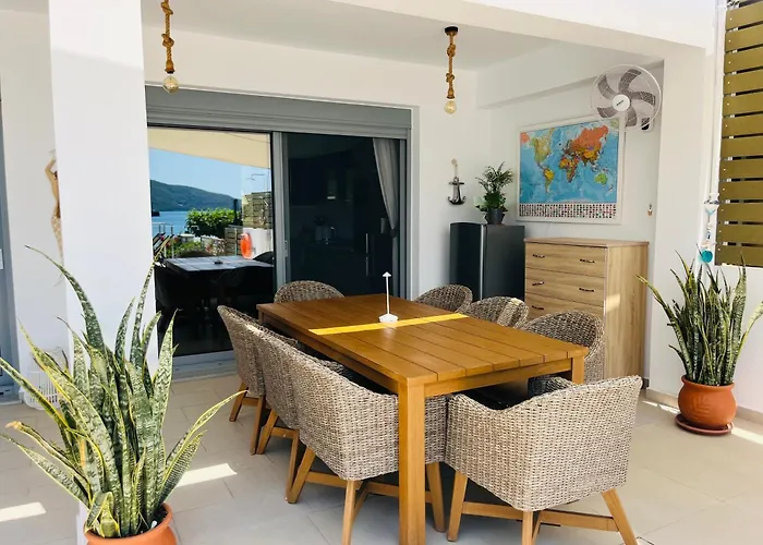 ヴィラ The Villa, Perigiali - Luxury Beachfront